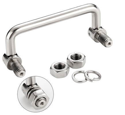 L100 SS304 دستگیره استیل ضد زنگ کششی تاشو 90 درجه