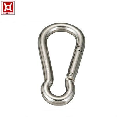 Huiding M10 Carabiners 316 Stainless Steel Snap Hooks 10mm*100mm For Marine
