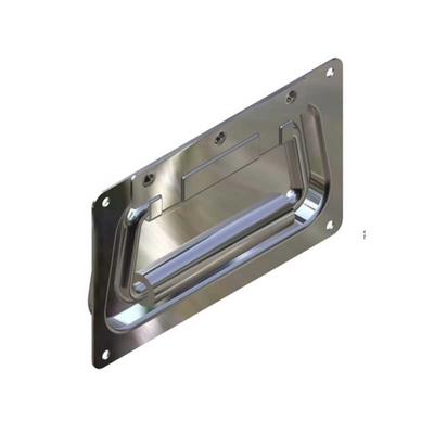 دستگیره کیف پرواز آنتی اکسیدان دستگیره تاشو فرورفته 130*79mm*11.5mm
