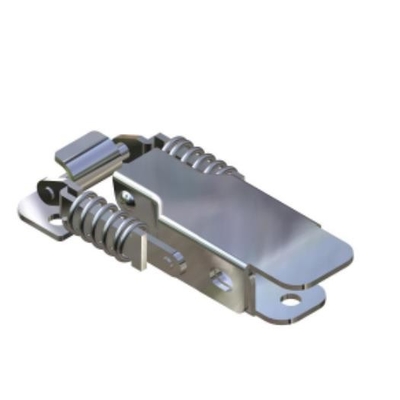 لهستانی SS304 قفل فنر بارگذاری شده Draw Catch Toggle Latch with سوراخ کلید